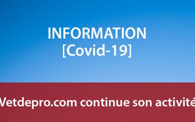 [Covid-19] Information : Votre boutique Vetdepro.com continue son activité