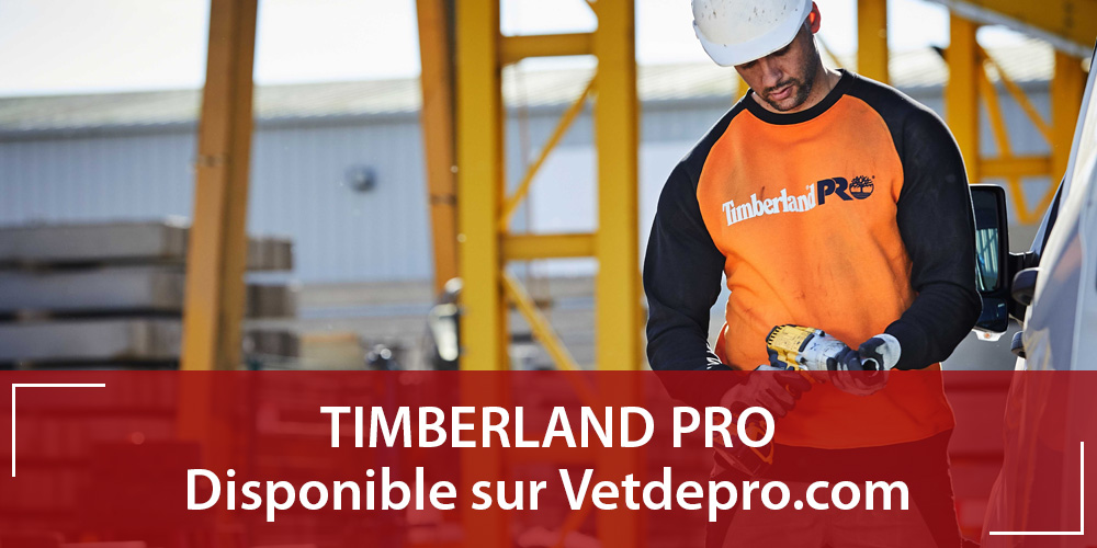 TIMBERLAND PRO maintenant disponible sur Vetdepro.com