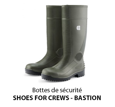 Bottes de sécurité agriculteur BASTION Shoes for crews