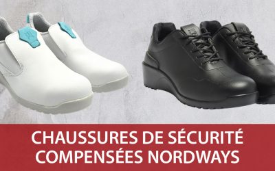 Baskets de sécurité femme : les modèles compensés de Nord’Ways