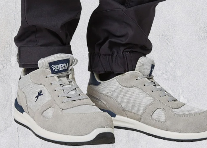Baskets de sécurité grises PBV STREET