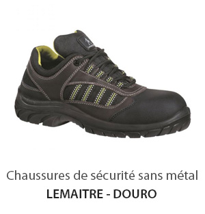Chaussure securite sans metal Lemaitre Douro