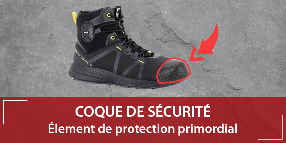 Coque chaussure de sécurité : indispensable pour la protection des orteils