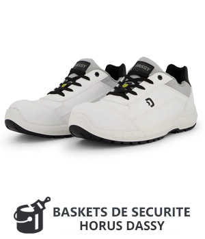 Baskets de peintre blanches HORUS Dassy