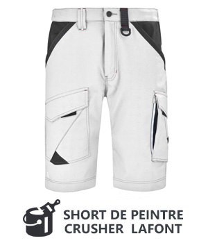 Blanc de travail été Crusher Lafont