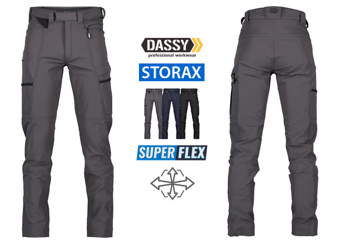Pantalon de travail stretch Dassy STORAX