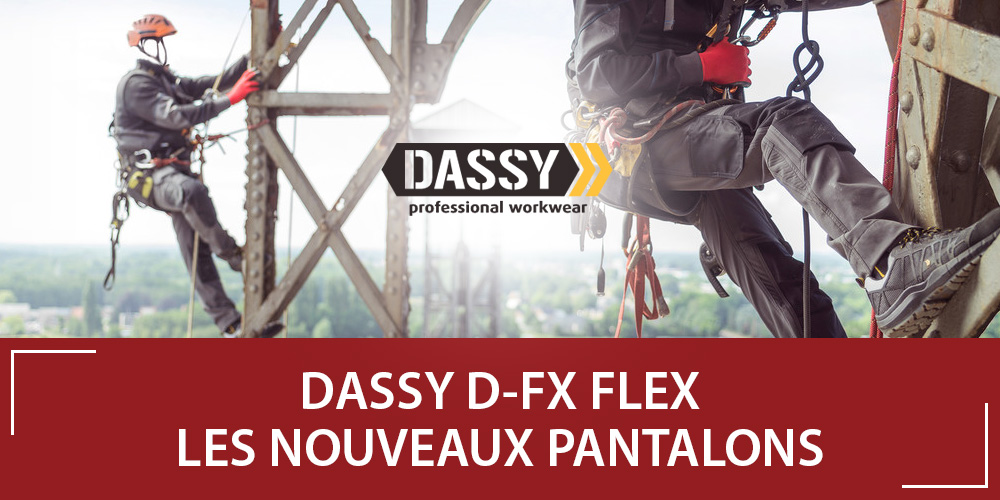Nouveaux pantalons Dassy D-FX FLEX