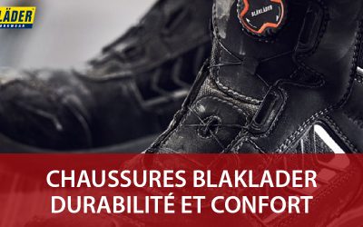 Chaussures Blaklader : confortables, solides et faciles à chausser