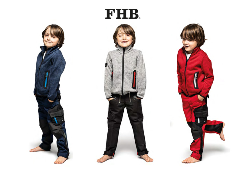 Pantalon de travail enfant 3 à 14 ans FHB HUGO