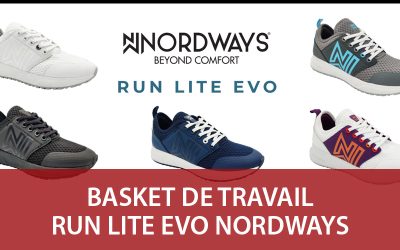 Nordways RUN LITE EVO : une basket de travail légère et antidérapante