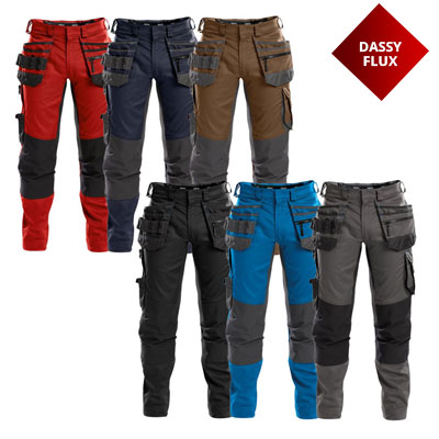 Pantalon multipoches Dassy FLUX