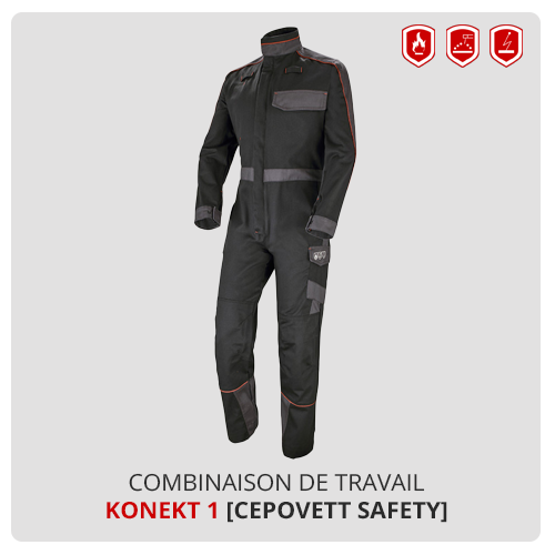 Combinaison de travail KONEKT 1 Cepovett Safety