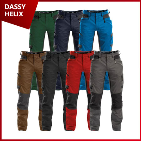 Meilleur pantalon de travail Dassy HELIX