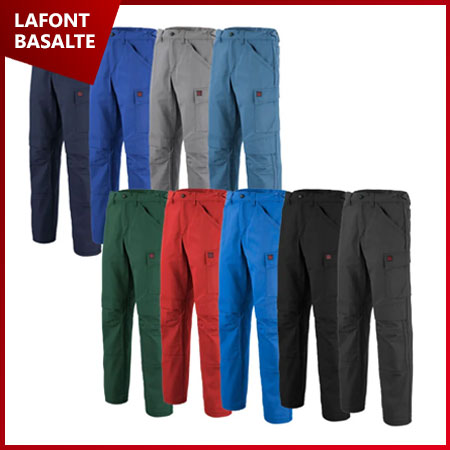 Meilleur pantalon de travail Lafont sans métal
