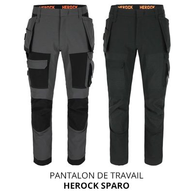 Pantalon de chantier stretch Herock SPARO