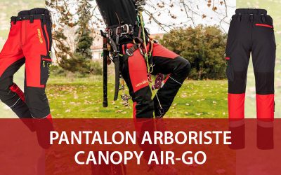 CANOPY AIR-GO : un pantalon arboriste signé SIP PROTECTION