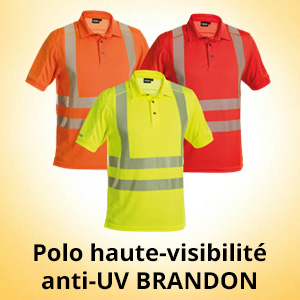 Polo haute visibilité Brandon Dassy