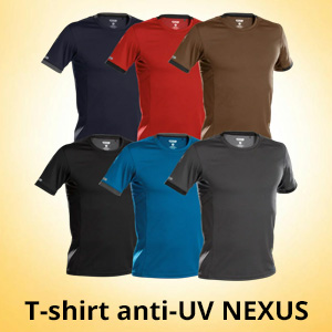 Tshirt de travail anti UV Nexus Dassy