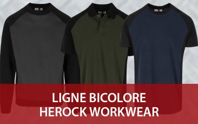 Nouveaux vêtements Herock : optez pour un haut bicolore