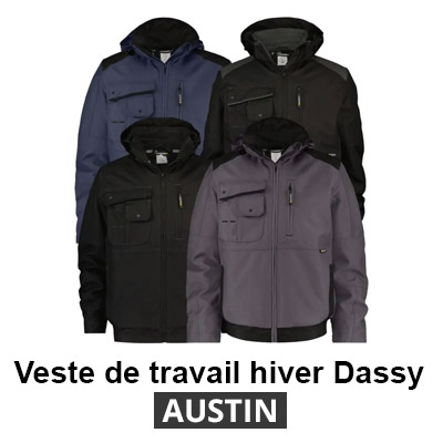 Veste professionnelle hiver Dassy AUSTIN