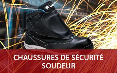 Chaussures de sécurité soudeur : les spécificités de cet EPI