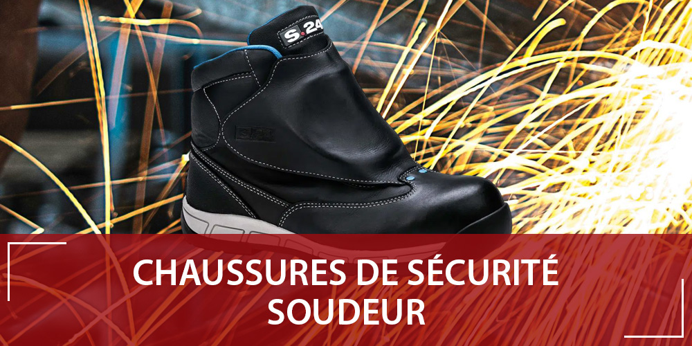 Chaussures de sécurité pour les soudeurs