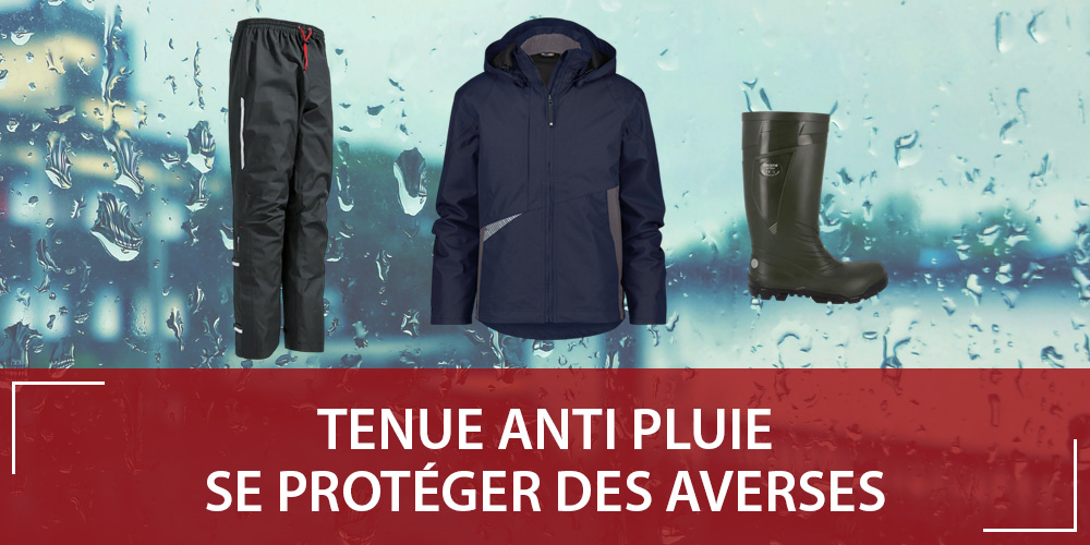 Tenues anti pluie pour travailler