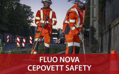 Fluo Nova CEPOVETT : nouveaux vêtements haute visibilité