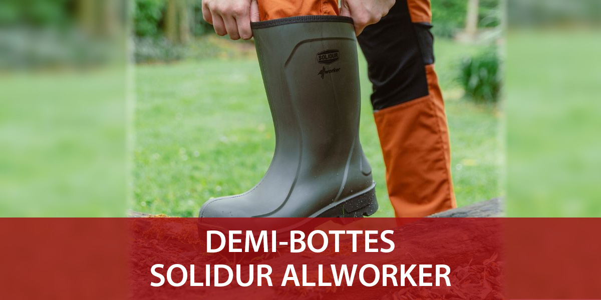 Nouvelles demi-bottes Solidur All Worker