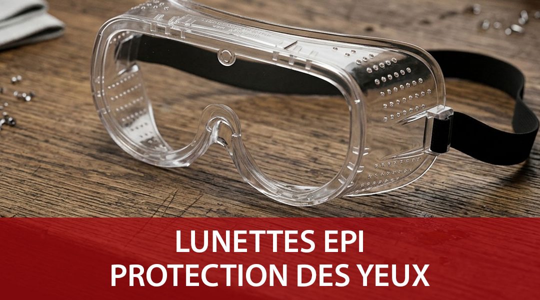 Lunettes de protection : des EPI pour protéger vos yeux