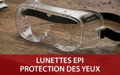 Lunettes de protection : des EPI pour protéger vos yeux