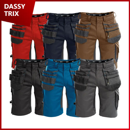 Short de travail multipoche Dassy TRIX