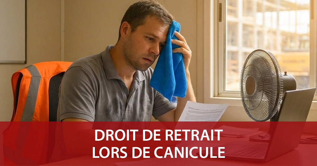 Droit de retrait lors de canicule