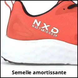 Semelle amortissante en EVA