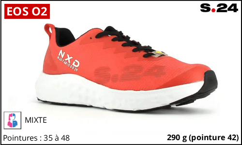 Nouvelle basket pro rouge EOS S24